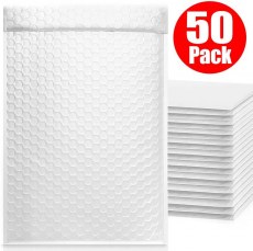 50pcs Bubble Envelopes Bag Waterproof Foam Bubble Mailers Shipping Envelope Bags