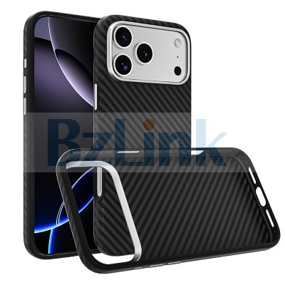 Real Kevlars Aramid Carbon Fiber Phone Case Cover for Iphone 17
