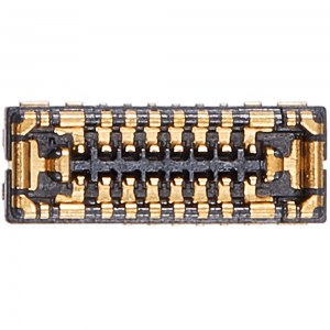 Power Volume on Off FPC Connector Plug on Board for iPhone 16