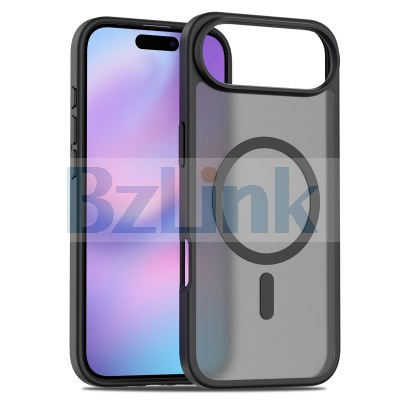 Matte Translucent Shockproof Magnetic Phone Case for iPhone 17