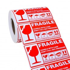 300Pcs Fragile Label Sticker