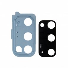 Rear Camera Holder with Lens - Blue for Samsung Galaxy S20