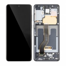 LCD Screen Assembly with Frame - Black for Samsung Galaxy S20 Plus