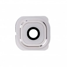 Rear Facing Camera Lens and Bezel - White for Samsung Galaxy S6 Edge Series