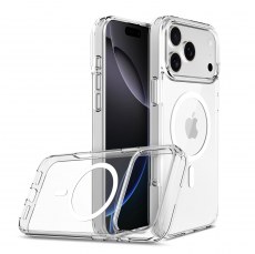 Shockproof Hybrid Clear Transparent Magnetic Phone Case for iPhone 17