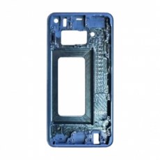 Front Housing LCD Frame Bezel Plate for Galaxy S10 (Blue)