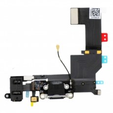 Dock Connector Flex Cable Black for iPhone 5S