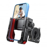 4.7 Inch - 7 Inch 360 Degree Adjustment Metal Bike Phone Support Shockproof Phone Bracket