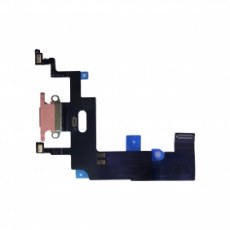 Charging Port Flex Cable for iPhone XR (Pink)