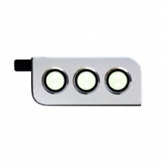 Rear Camera Holder with Lens - Silver for Samsung Galaxy S21 Plus