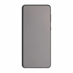 OLED Screen Assembly with Frame - Phantom Black for Samsung Galaxy S21 Plus