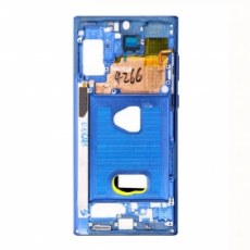 Rear Housing Frame - Blue for Samsung Galaxy Note 10 Plus