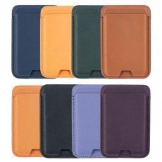 Magsafe Magnetic Leather Push Slot Card Wallet Case For iPhone 15 14 13 12