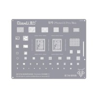 Qianli BGA Reballing Stencil Planting Tin Plate For iPhone 6 14 pro max