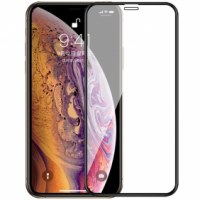 3D Tempered Glass Screen Protecto for iPhone Xr Xs Max X-Black