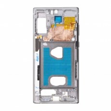 Rear Housing Frame - Silver for Samsung Galaxy Note 10 Plus