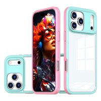 Shockproof Hard PC TPU Transparent Case for iPhone 17
