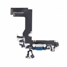 USB Charging Flex Cable - Blue for iPhone 13 Mini