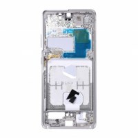 Rear Housing Frame - Silver for Samsung Galaxy S21 Ultra