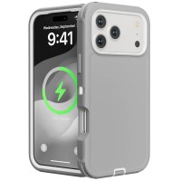 3IN1 Military Grade Anti-Drop Protection Shockproof Cover for IPhone 17