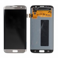 Series LCD Screen and Digitizer - Silver for Samsung Galaxy S7 Edge SM-G935