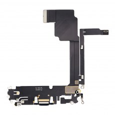 Charging Port With MicroPhone Audio Jack Flex Cable for iPhone 15 Pro Max