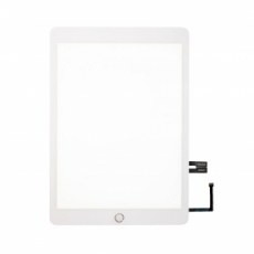 Touch Screen Assembly with Gold Home Button Assembly - White for iPad 6