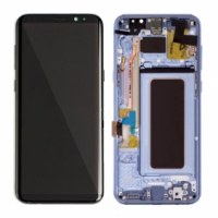 LCD Screen Assembly with Frame - Blue for Samsung Galaxy S8 SM-G950