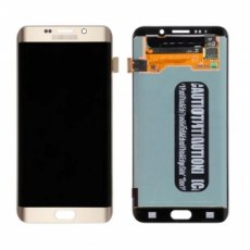 LCD Screen with Digitizer Assembly - Gold for Samsung Galaxy S6 Edge Plus SM-G928 Series