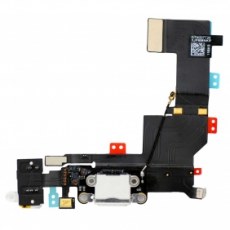 Dock Connector Flex Cable White for iPhone 5S