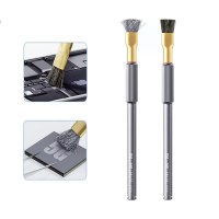 Qianli 012 iHilt Low Gravity Center Steel Brush Fur Brush for PCB Motherboard Chip Cleaning Polishing