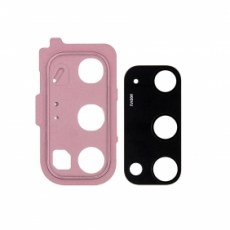 Rear Camera Holder with Lens - Pink for Samsung Galaxy S20