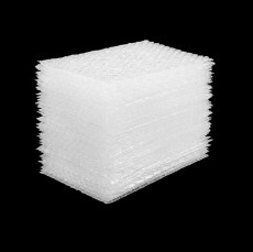 50Pcs/bag Plastic Protective Wrap Envelope White Bubble Foam Packing