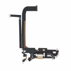 USB Charging Flex Cable - Gold for iPhone 13 Pro Max